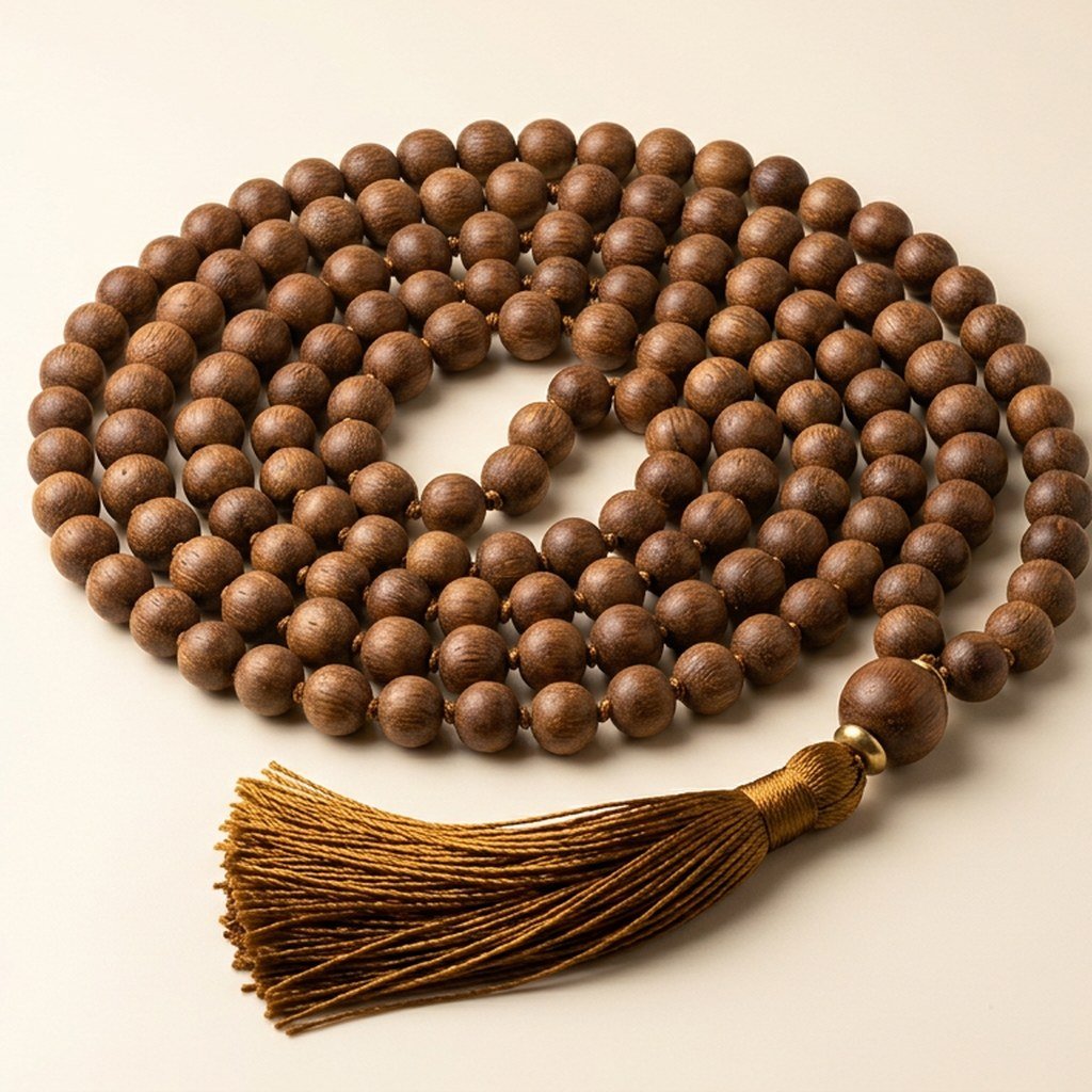 Sandalwood Beaded Mala