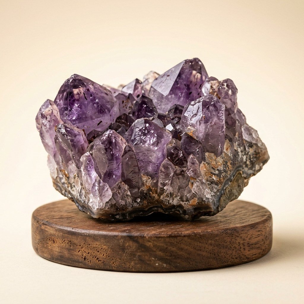 Amethyst Crystal Décor Piece view 3