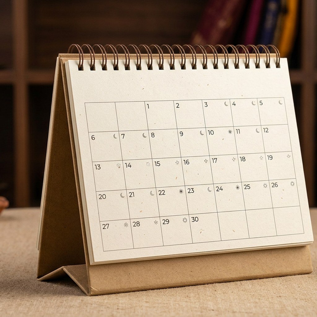Panchang-Style Desk Calendar view 2