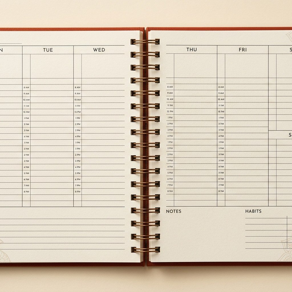 Undated Daily Planner