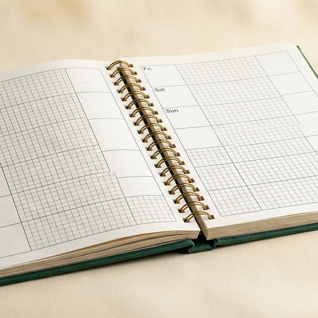 Undated Daily Planner view 2
