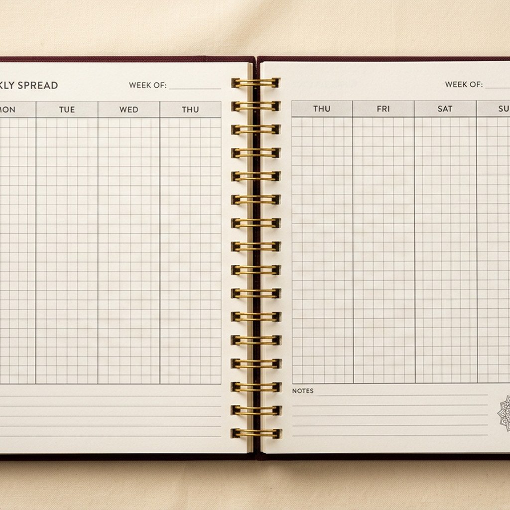 Undated Daily Planner view 3