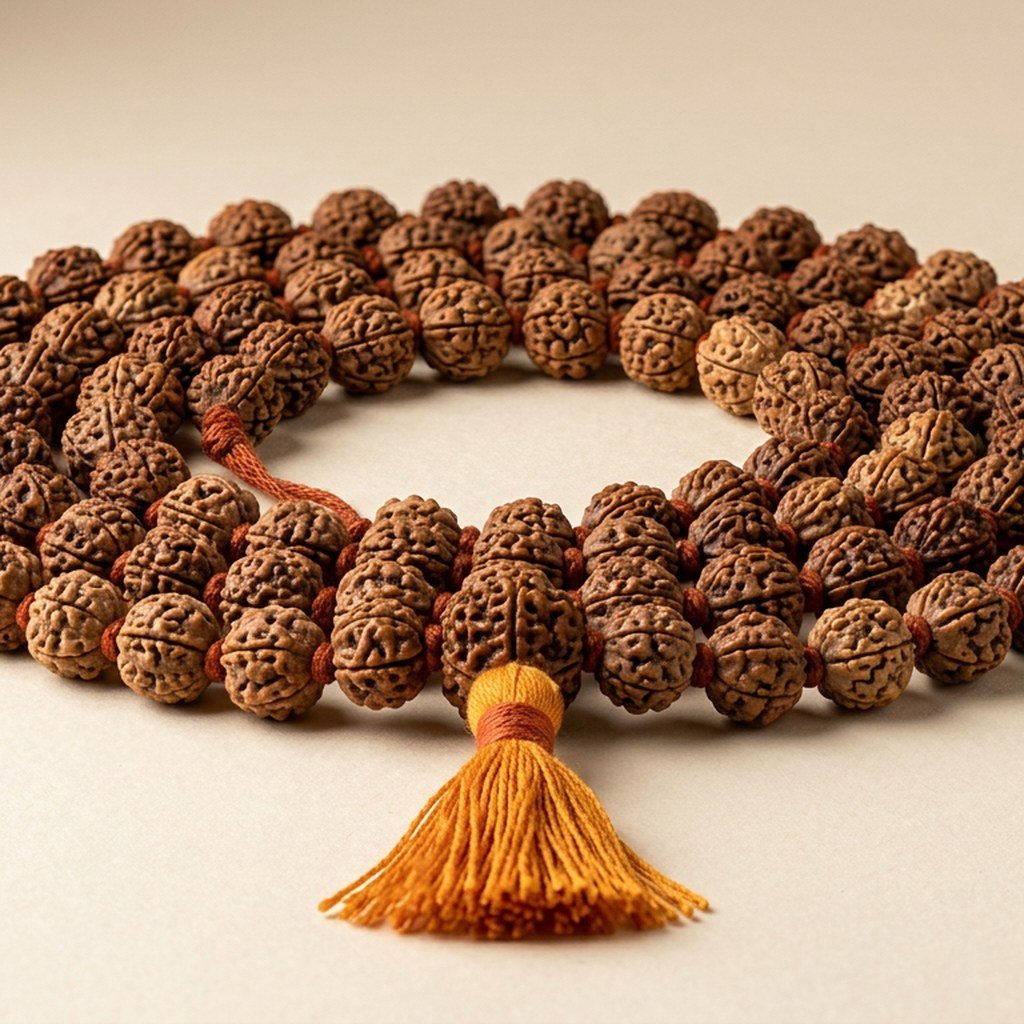 5 Mukhi Rudraksha Mala