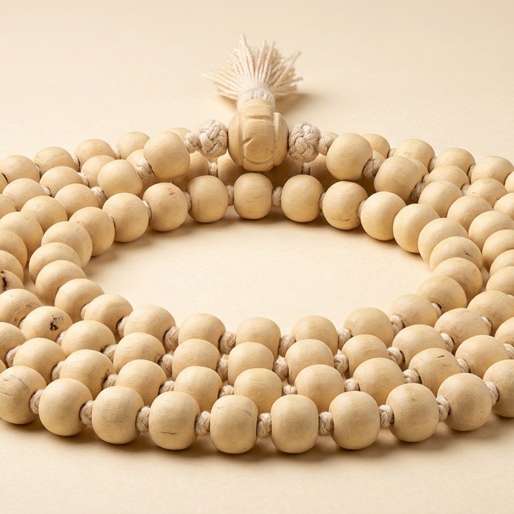 Tulsi Wood Japa Mala