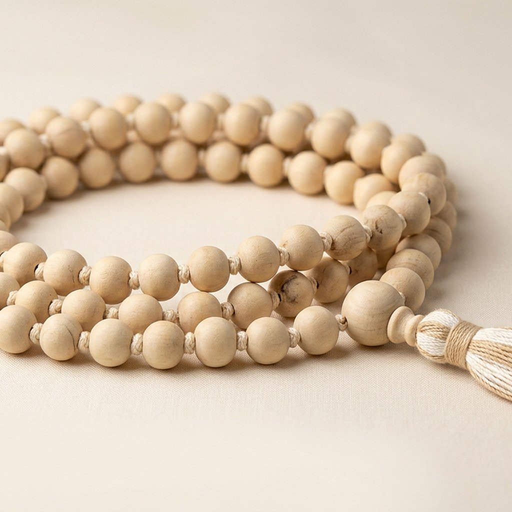 Tulsi Wood Japa Mala view 3