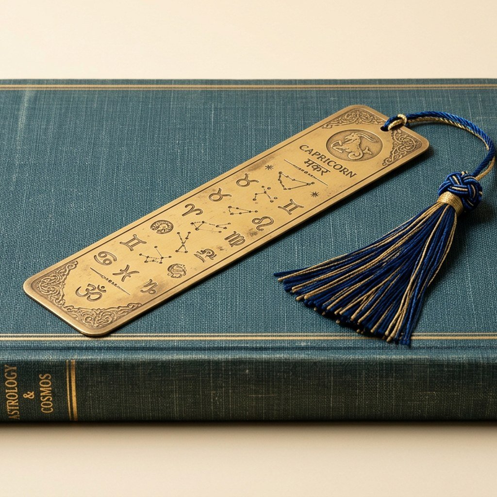 Metal Zodiac Bookmark view 2
