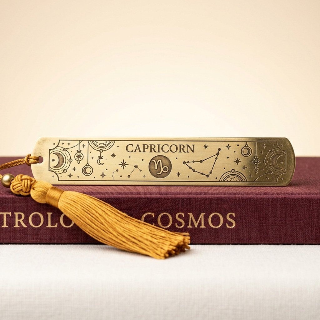 Metal Zodiac Bookmark view 3